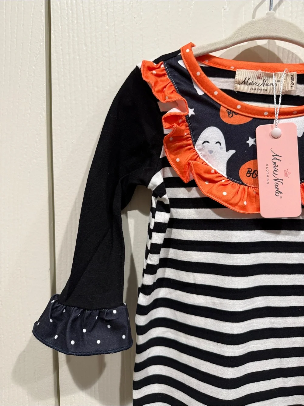 Marie Nicole Boutique Halloween One-Piece Sz 12-18 m  NWT